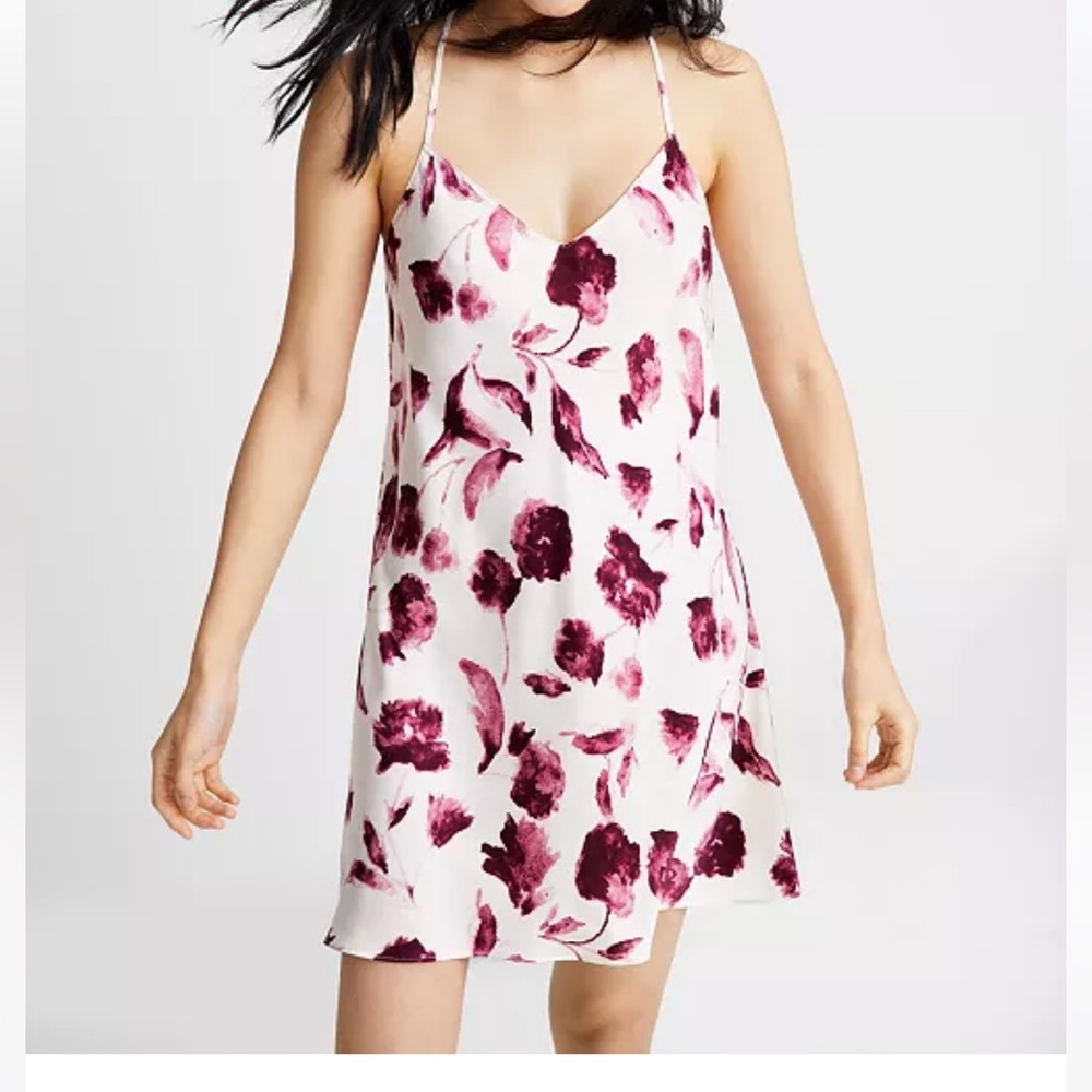 NWT STATE OF DAY Women's Crepe de Chine Chemise, Created for Macy's